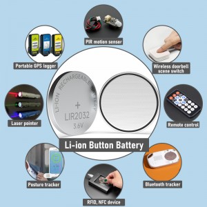 Li-ion button battery